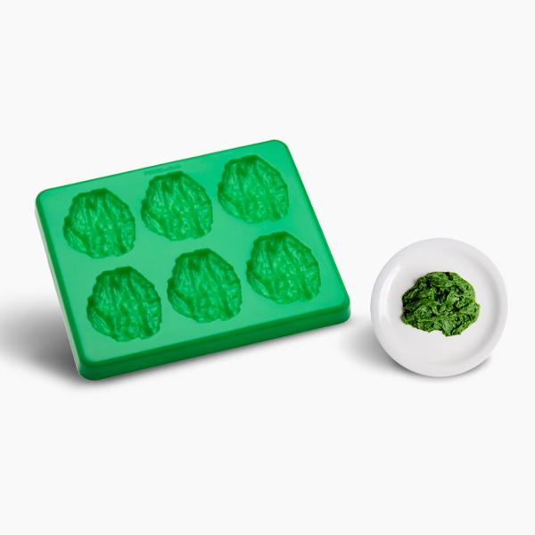 smoothfood Form Spinat mit Deckel (6 Nutzen à 65g)