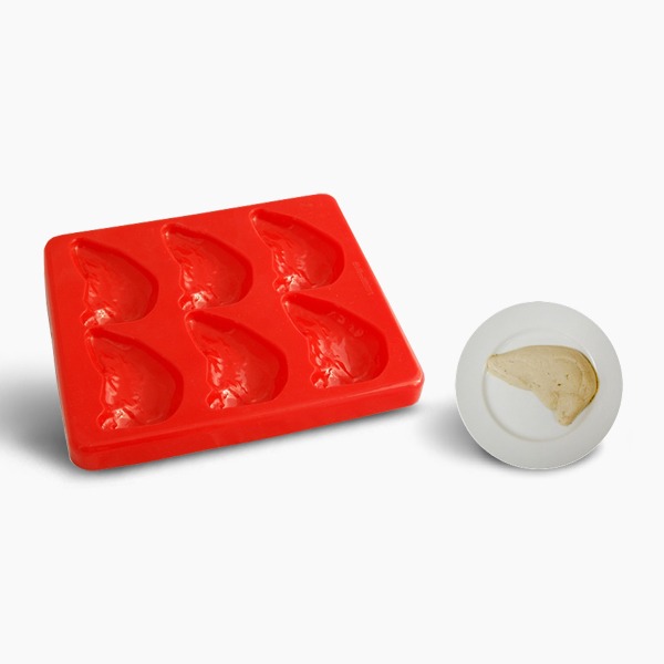 smoothfood Form Hähnchenbrust mit Deckel (6 Nutzen à 60g)