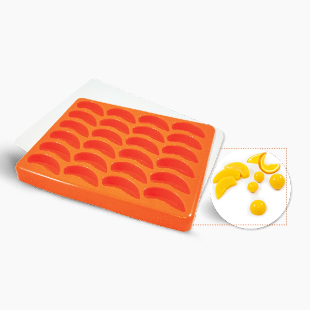 smoothfood Form Fruchtscheiben mit Deckel (24 Nutzen à 20g)