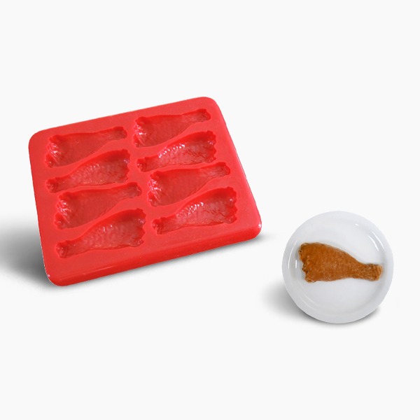 smoothfood Form Hähnchenschenkel mit Deckel (8 Nutzen  à 50g)