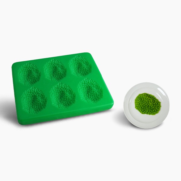 smoothfood Form Erbsen mit Deckel (6 Nutzen à 50g)