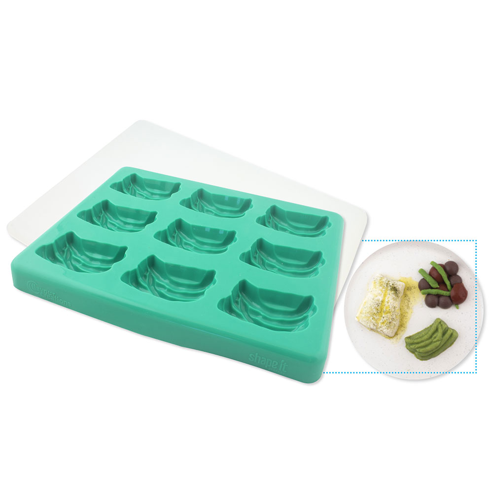 smoothfood Form Grüne Bohnen, groß mit Deckel (9 Nutzen á 55g)