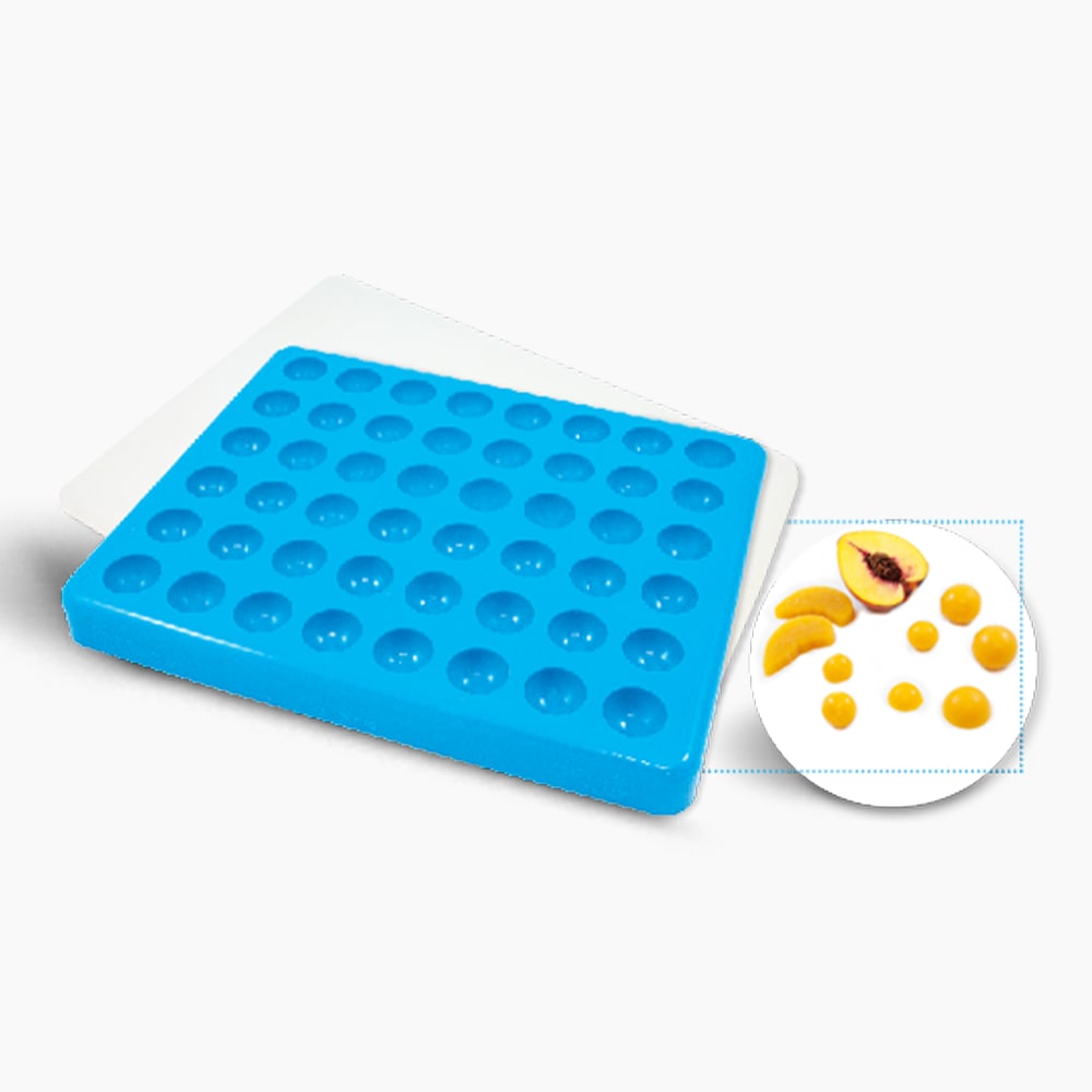 smoothfood Form Halbkugel, klein mit Deckel (48 Nutzen à 10g)