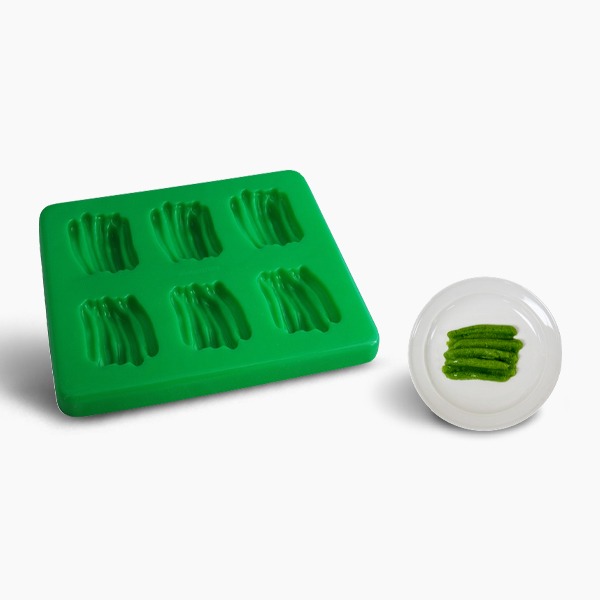 smoothfood Form Grüne Bohnen mit Deckel (6 Nutzen à 50g)